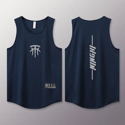 Summer men's vest Quick Drying basketball jersey outdoor sports tank tops man Breathable men's sportswear New Sleeveless T shirt