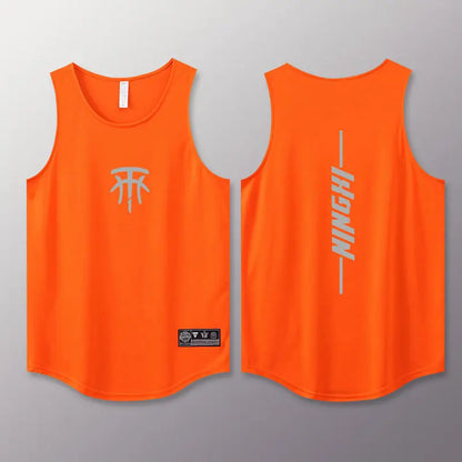Summer men's vest Quick Drying basketball jersey outdoor sports tank tops man Breathable men's sportswear New Sleeveless T shirt