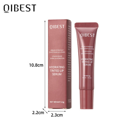 QIBEST Crystal Lip Balm Moisturizing Lip Gloss Oil Jelly Lipgloss Long Lasting Liquid Lipstick Hydrating Tinted Lip Serum Makeup