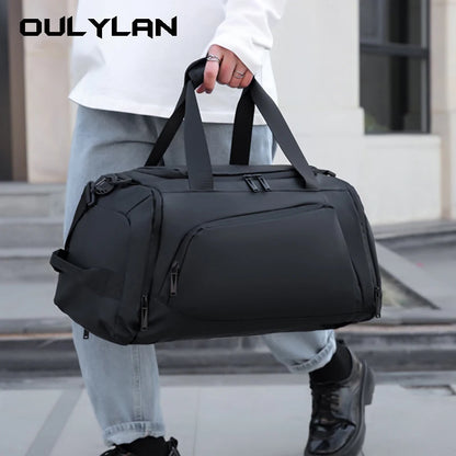 Travel backpack for men duffle bag business travel bag waterproof hand carry multi-functional luggage bag