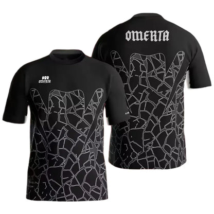 Maillot Omerta 47 Boxing Fans Summer 3D Printing Outdoor Sportwear Men's Breathable Shirt Round Neck Short Sleeve T Shirt Clothe