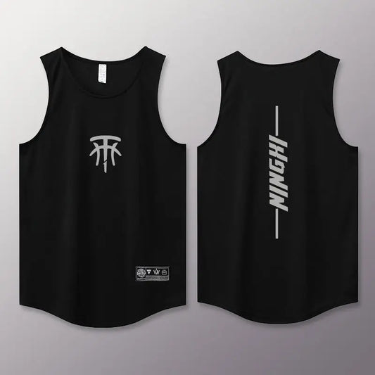 Summer men's vest Quick Drying basketball jersey outdoor sports tank tops man Breathable men's sportswear New Sleeveless T shirt