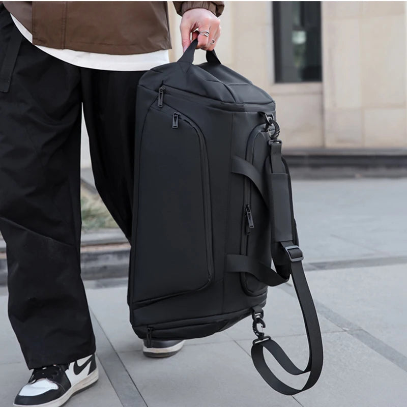 Travel backpack for men duffle bag business travel bag waterproof hand carry multi-functional luggage bag